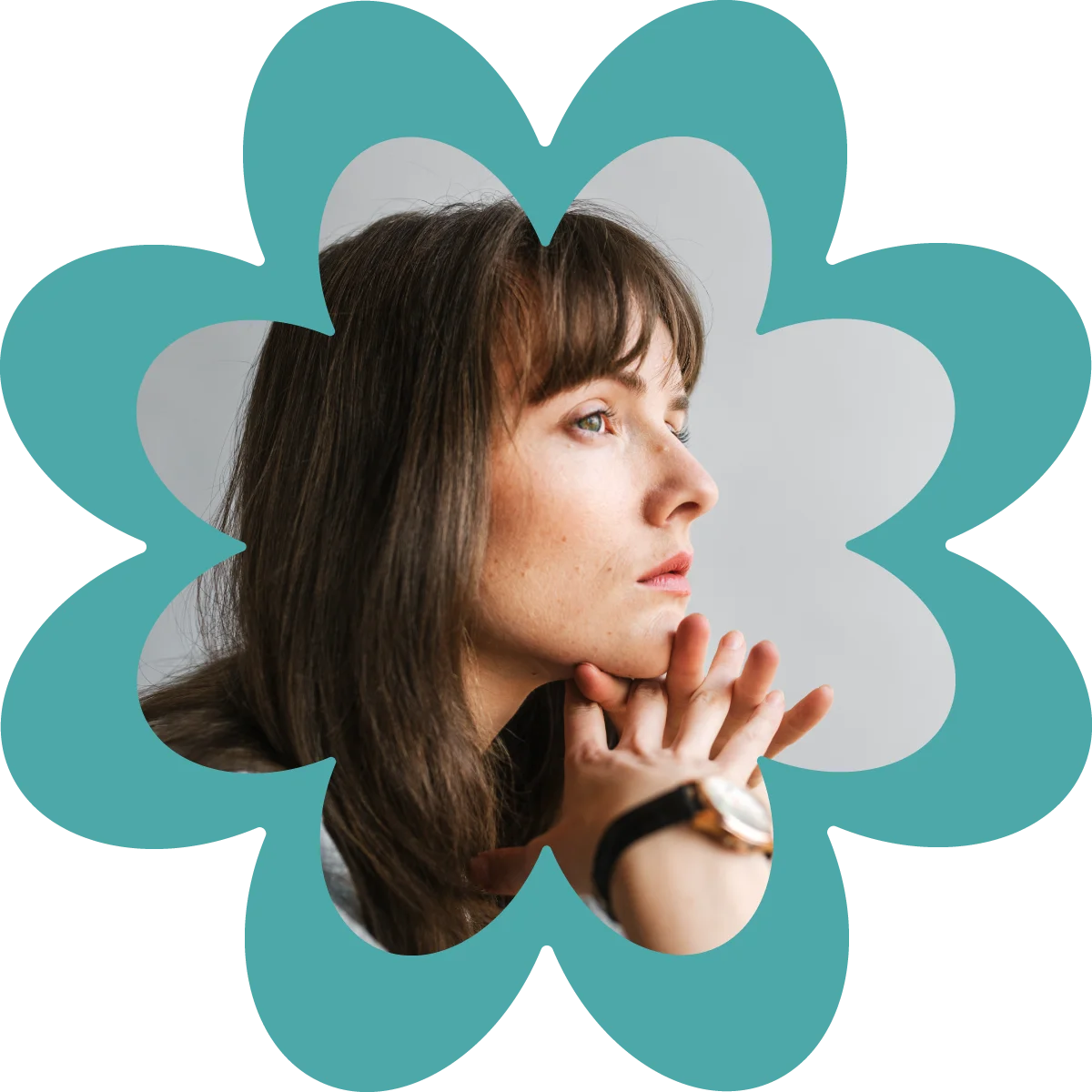 woman debating whether or not to take emergency contraception