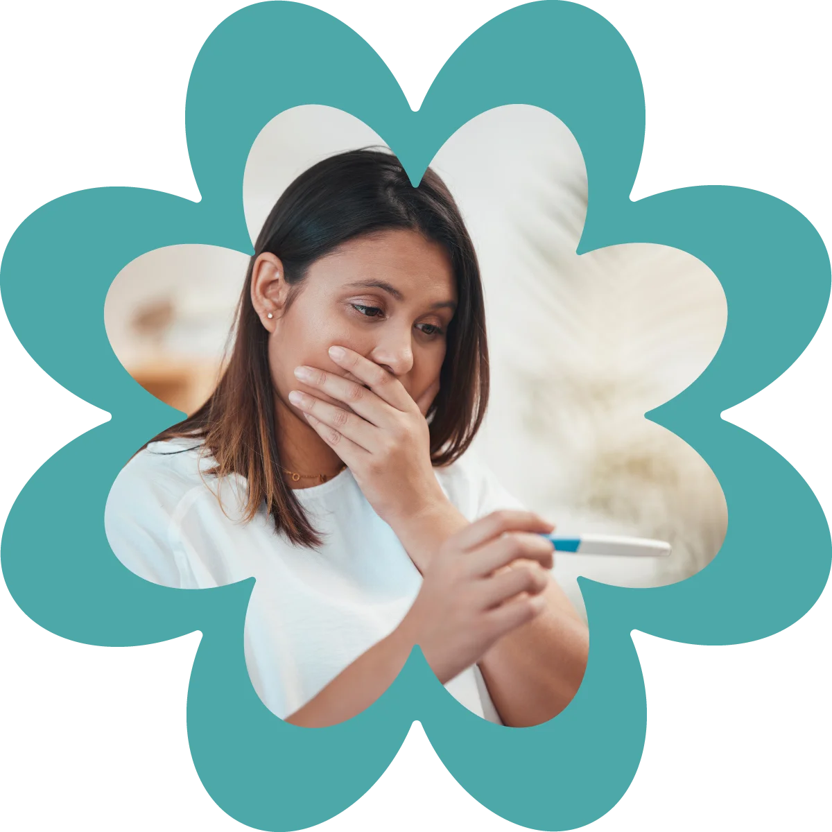 woman unsure about unexpected pregnancy but if considering parenting